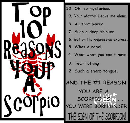 scorpio people